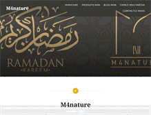 Tablet Screenshot of m4nature.com